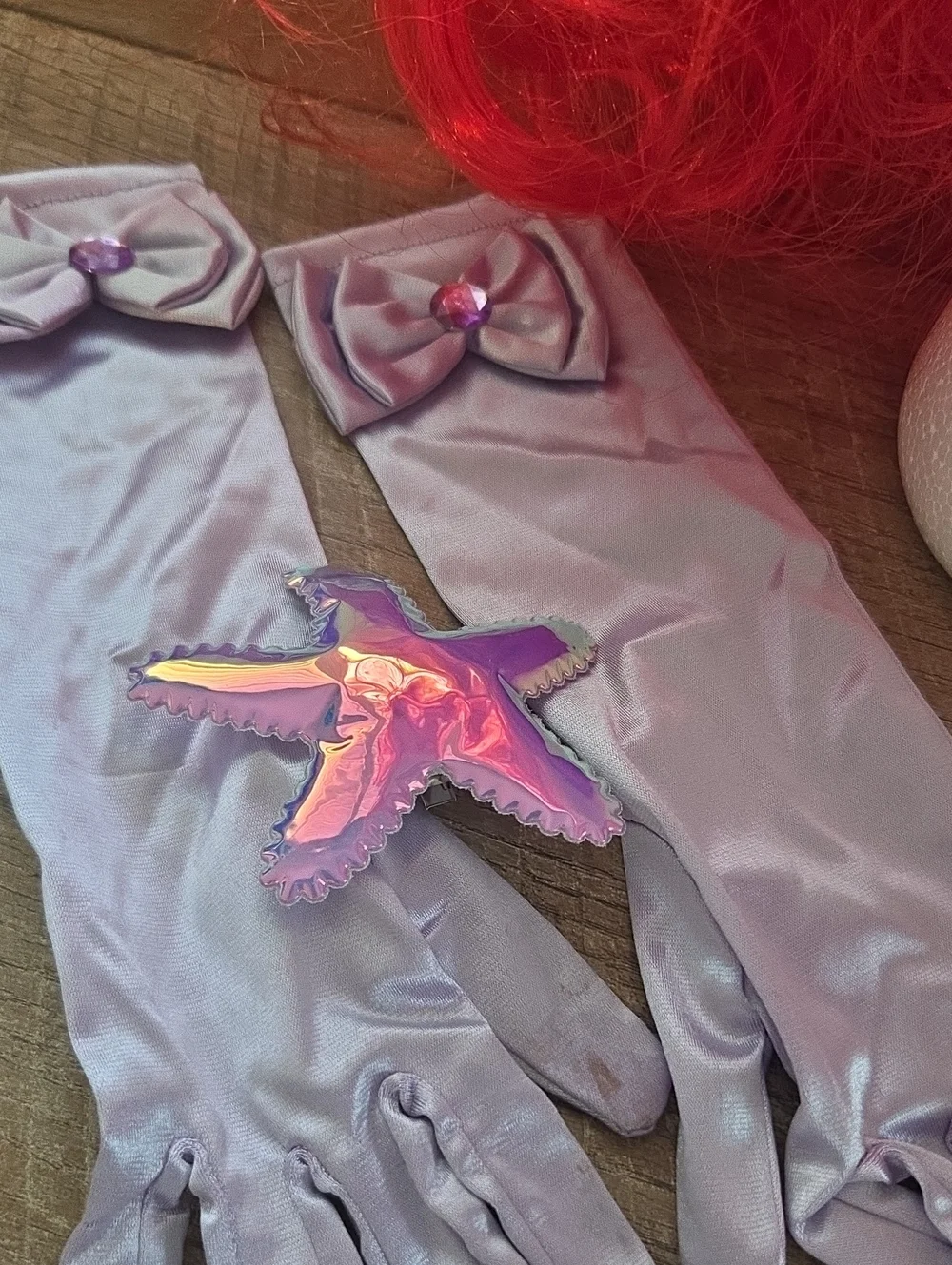 Girl's Mermaid Costume 4pc Set